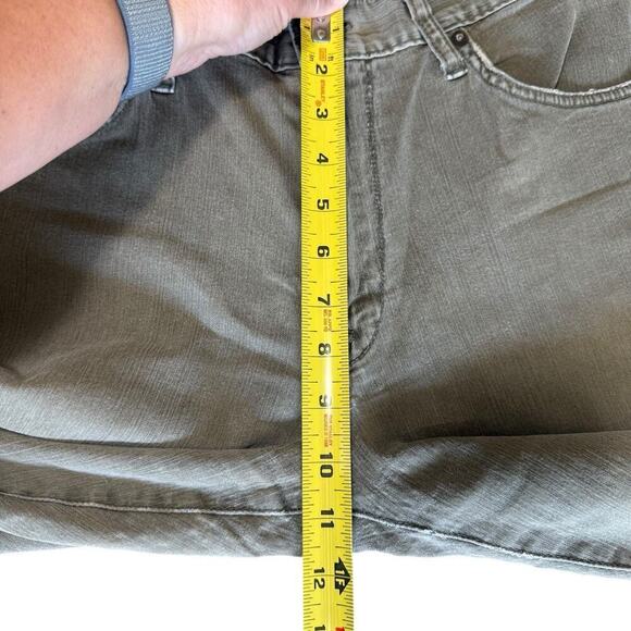 AGAVE Men Gringo Classic Straight USA Stretch Cotton Denim Jean 36x32 Olive - Picture 13 of 13